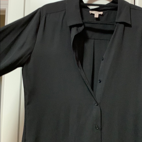 Black long blouse - Picture 2 of 3
